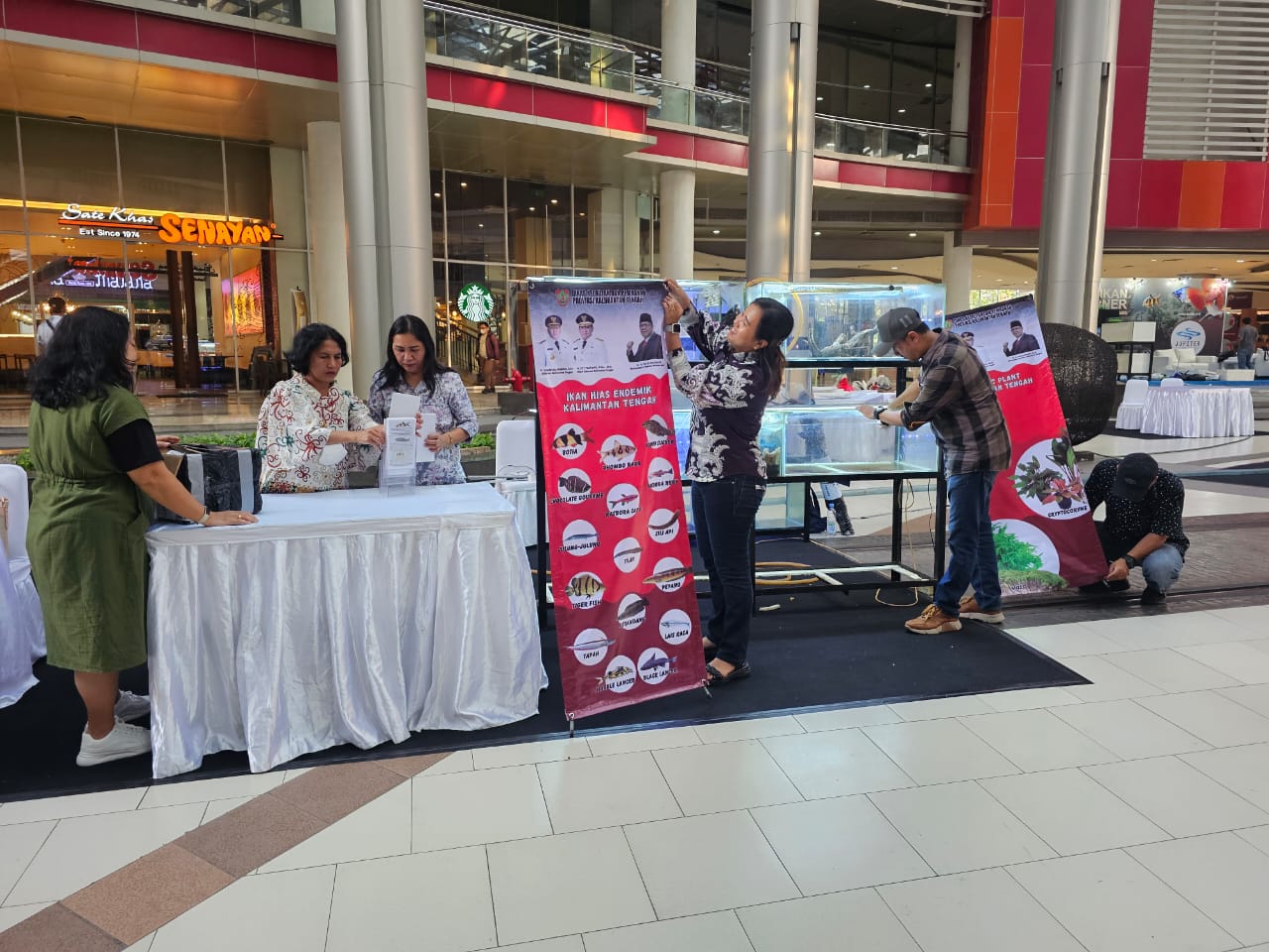 Perkenalkan Potensi Ikan Hias Kalteng, Dislutkan Ikuti Festival Ikan Hias Nusantara 2023