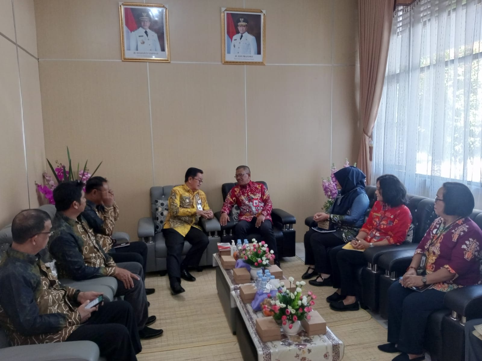 Badan Kesbangpol Prov. Kalteng Terima Kunjungan Studi Tiru Pemkab Hulu Sungai Tengah