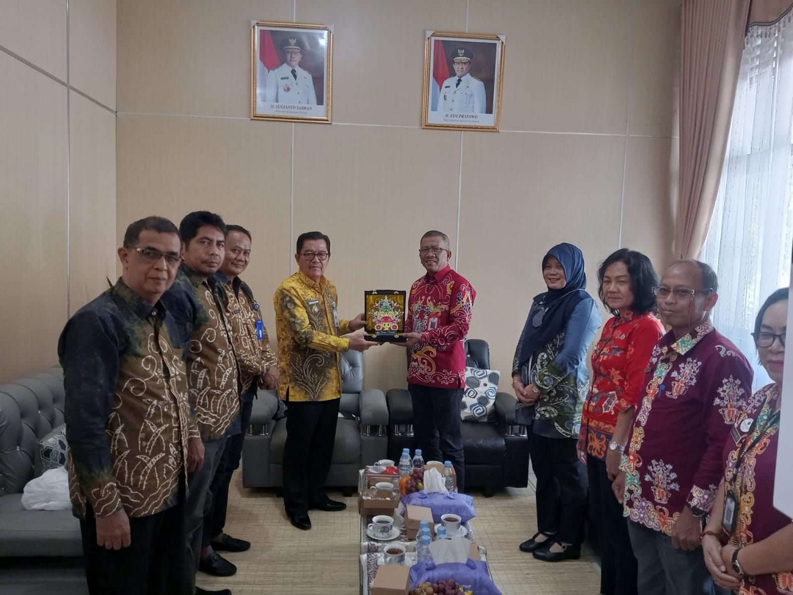 Badan Kesbangpol Prov. Kalteng Terima Kunjungan Studi Tiru Pemkab Hulu Sungai Tengah