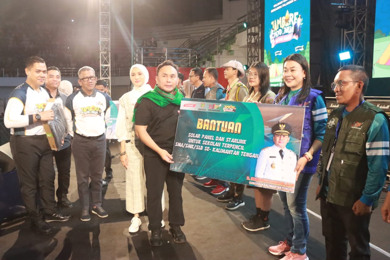 Gubernur Sugianto Sabran Buka Jambore Pendidikan dan Jambore Pemuda
