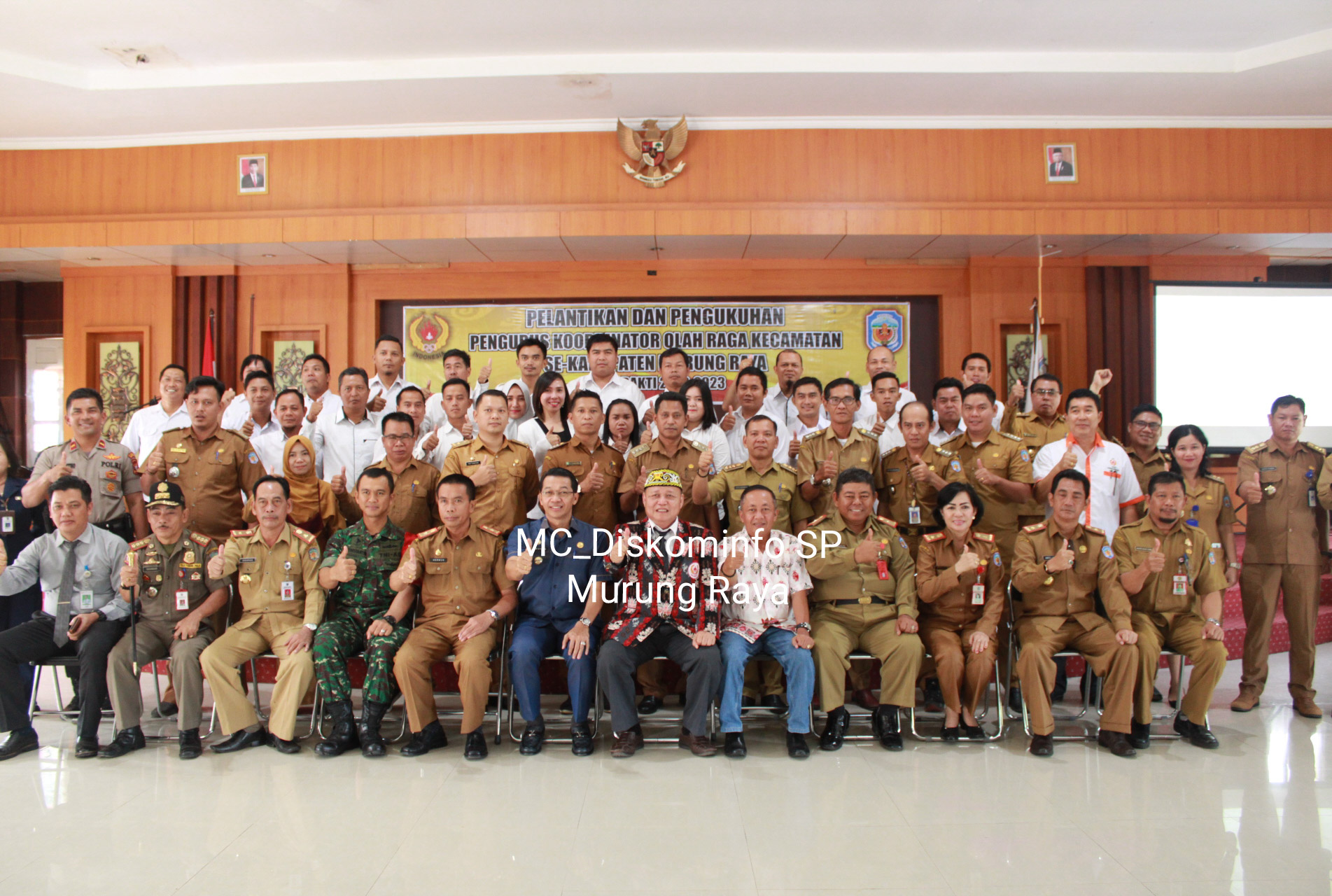 Koordinator Olahraga Kecamatan Diharapkan Dapat Berjalan Baik Dan Harmonis Serta Kompak Dalam Mencapai Prestasi