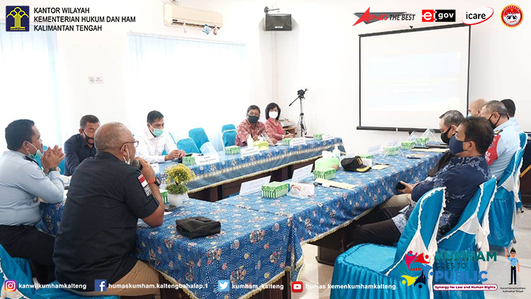 Imigrasi Palangka Raya Adakan Rapat Timpora Tingkat Kota Palangka Raya