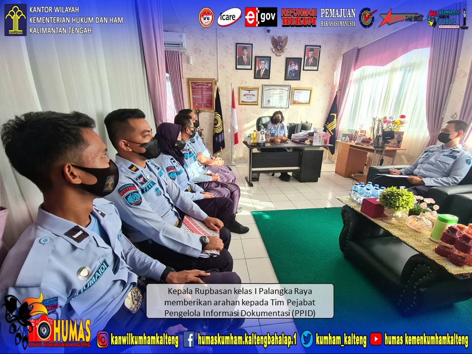 Kepala Rupbasan Gelar Rapat Monitoring dan Evaluasi Terkait Keterbukaan Informasi Publik