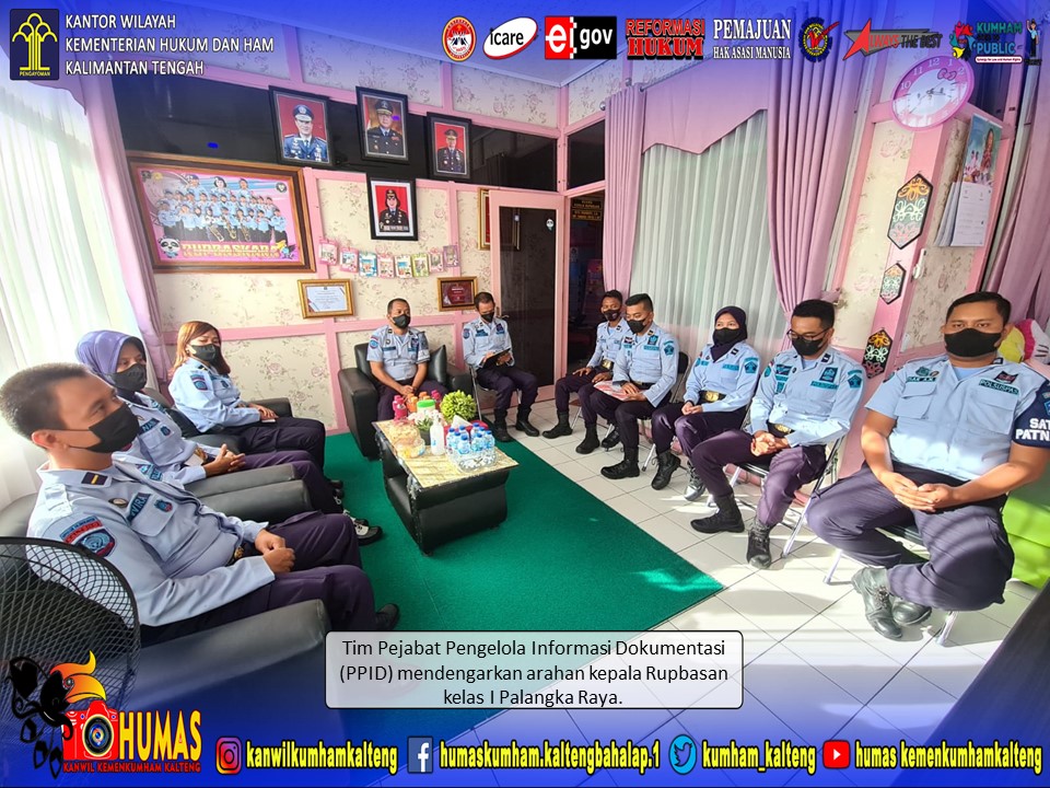 Kepala Rupbasan Gelar Rapat Monitoring dan Evaluasi Terkait Keterbukaan Informasi Publik