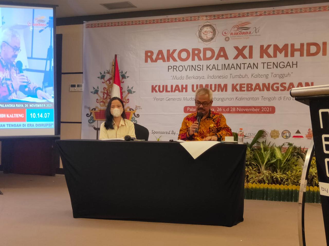 Sahli Gubernur KSDM Membuka Secara Resmi Rapat Koordinasi Daerah XI Kesatuan Mahasiswa Hindu Dharma Indonesia 