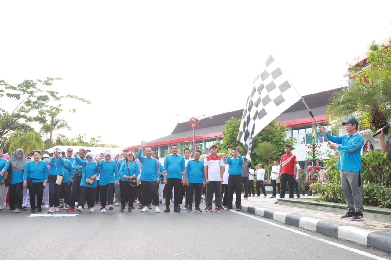 Momentum HUT KORPRI dan HKN, Gubernur Kalteng Sugianto Sabran Silaturahmi dengan Pejabat JPT Pratama, Administrator dan Tenaga Kontrak