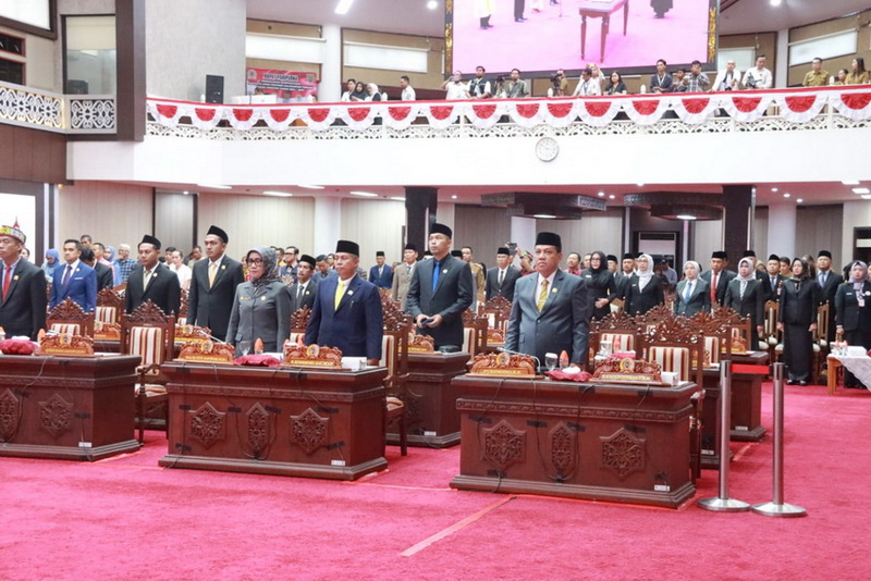 Kepala Bappedalitbang Ucapkan Selamat Atas Pelantikan Unsur Pimpinan DPRD Prov. Kalteng Masa Jabatan 2024-2029