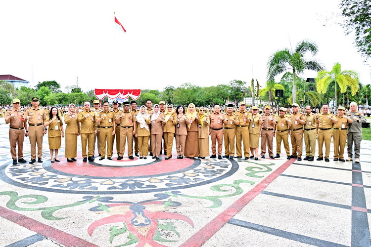 Apel Gabungan ASN dan Pegawai Kontrak, Kepala Bappedalitbang: Jaga Netralitas dan Gunakan Hak Suara Pada Pilkada 2024