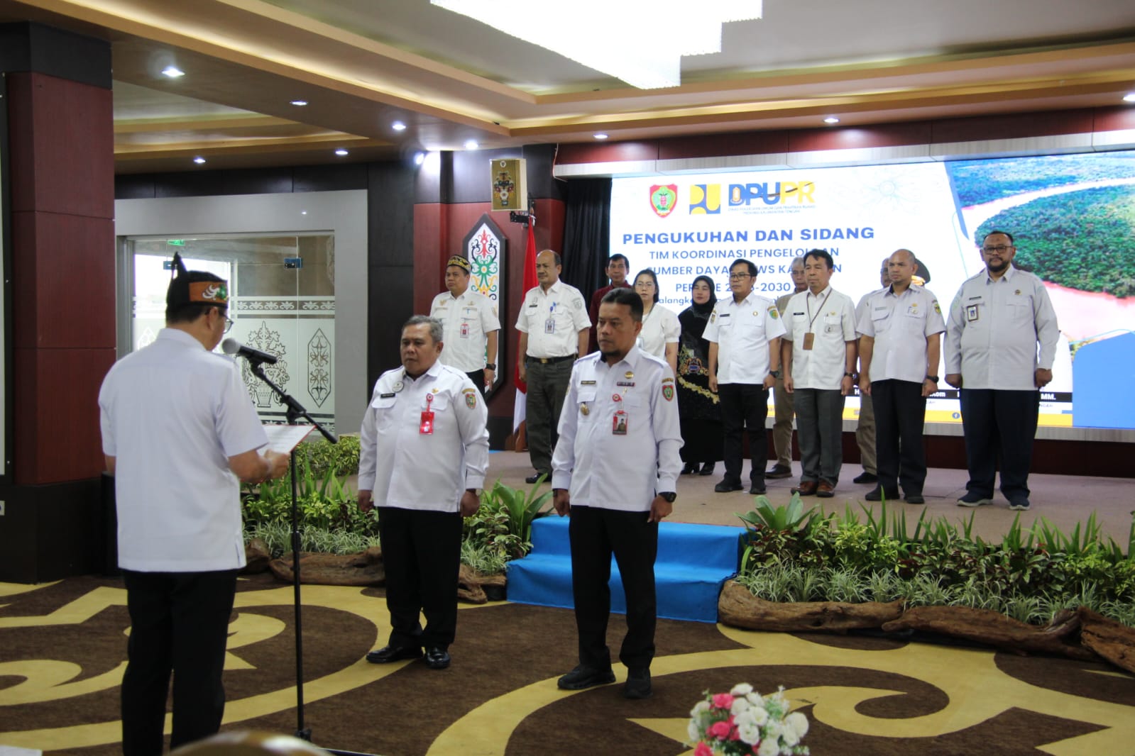 Gubernur Kalteng Kukuhkan TKPSDA Wilayah Sungai Kahayan Periode 2025–2030