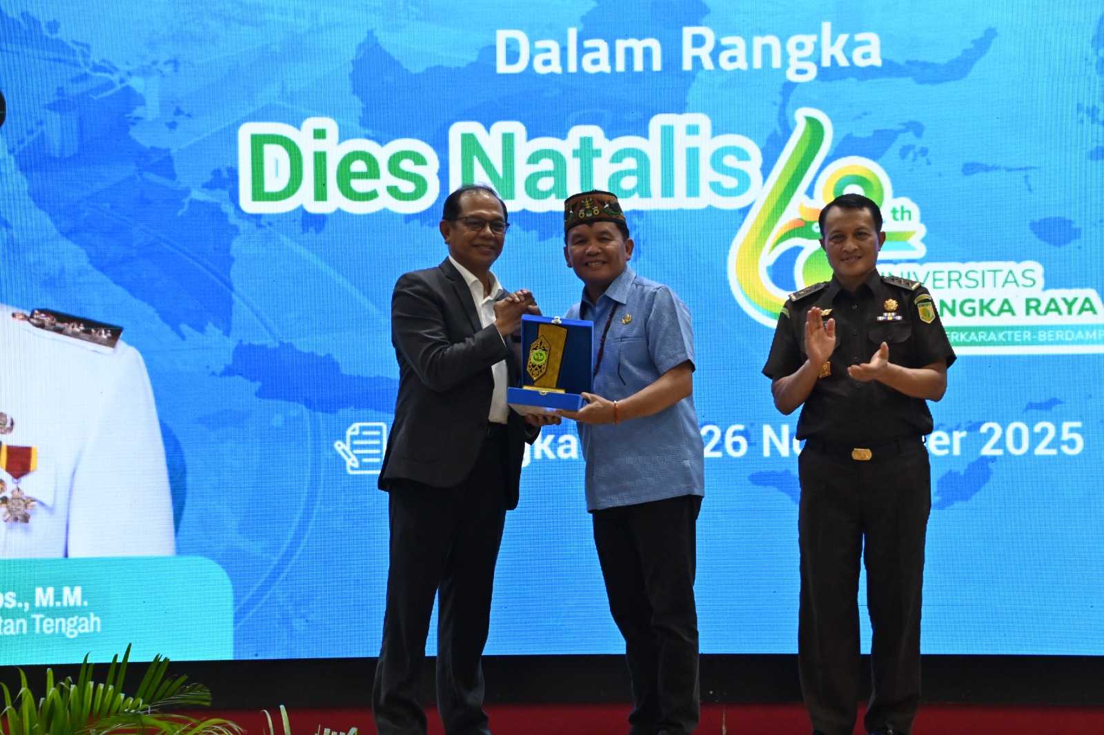 Dies Natalis ke-62 UPR: Jamwas Berikan Kuliah Umum, Gubernur Tegaskan Komitmen Majukan Pendidikan Kalteng