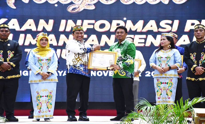 Barsel Terima Penghargaan Komitmen Keterbukaan Informasi Publik Tahun 2025