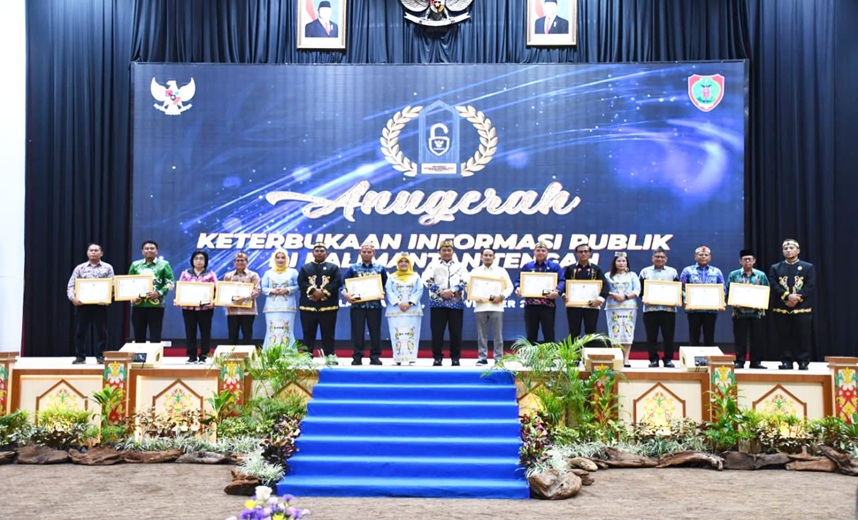 Barsel Terima Penghargaan Komitmen Keterbukaan Informasi Publik Tahun 2025