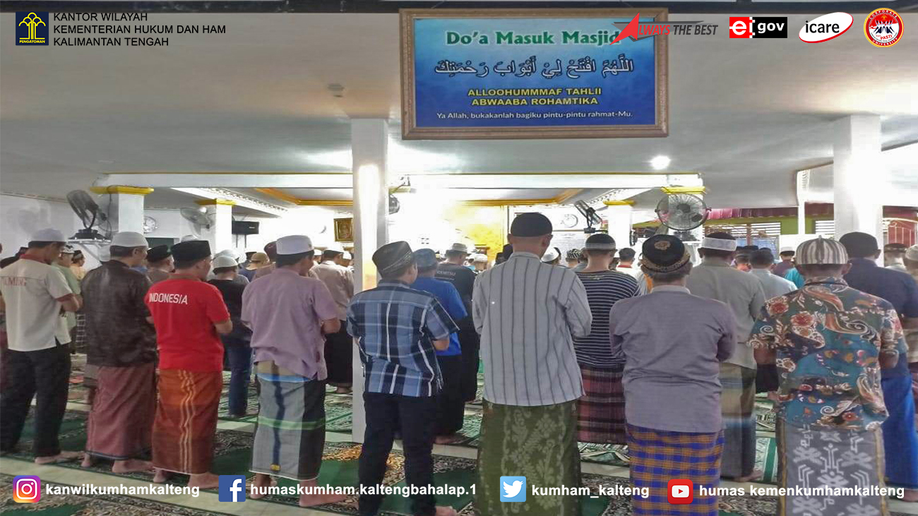 Lakukan Shalat Kusuf, Kalapas Pangkalan Bun : Ini adalah Sebagai Bentuk Manusia yang Beriman