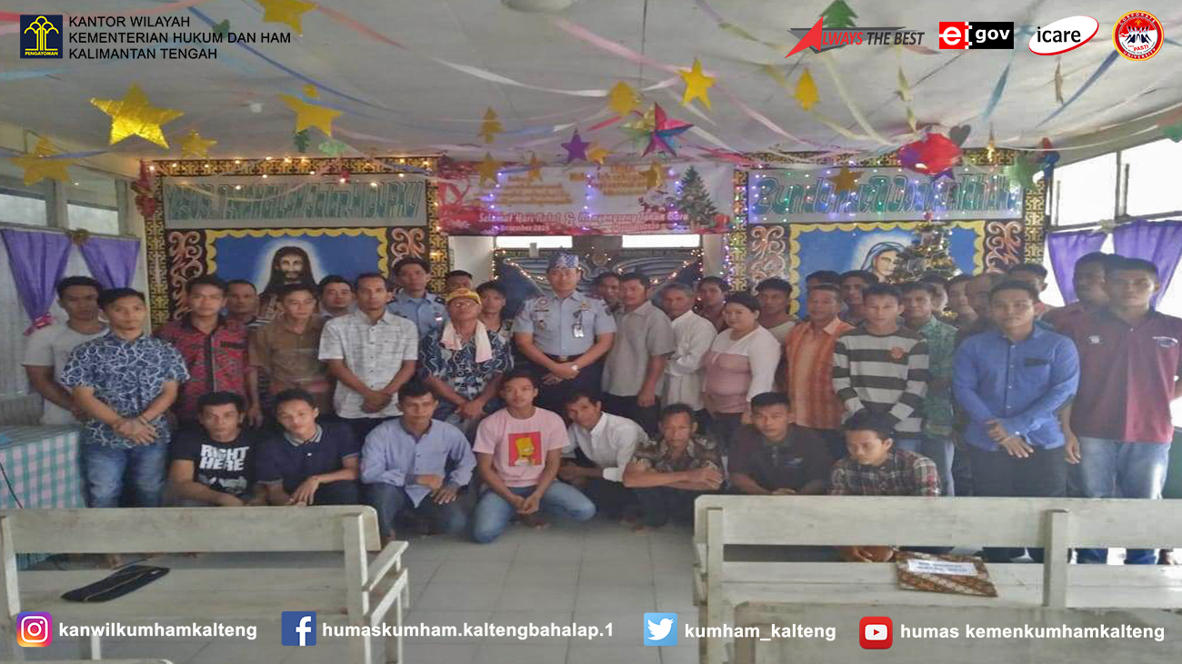 Penyerahan Remisi Khusus Hari Raya Natal Tahun 2019 Di Lapas Muara Teweh
