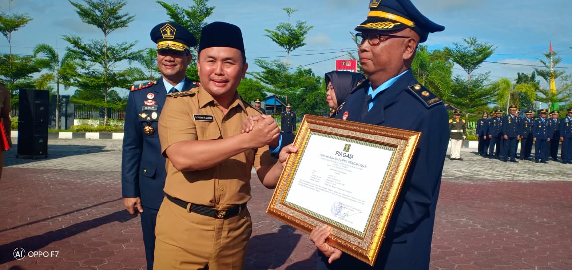 Kotawaringin Barat Raih Piagam Penghargaan Dari Menkumham RI