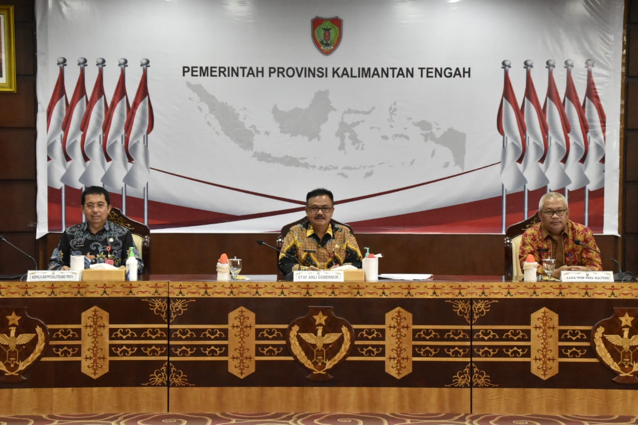 Sahli Gubernur Bidang Pemerintahan, Hukum dan Politik Hadiri Rapat Koordinasi Pembahasan Food Estate