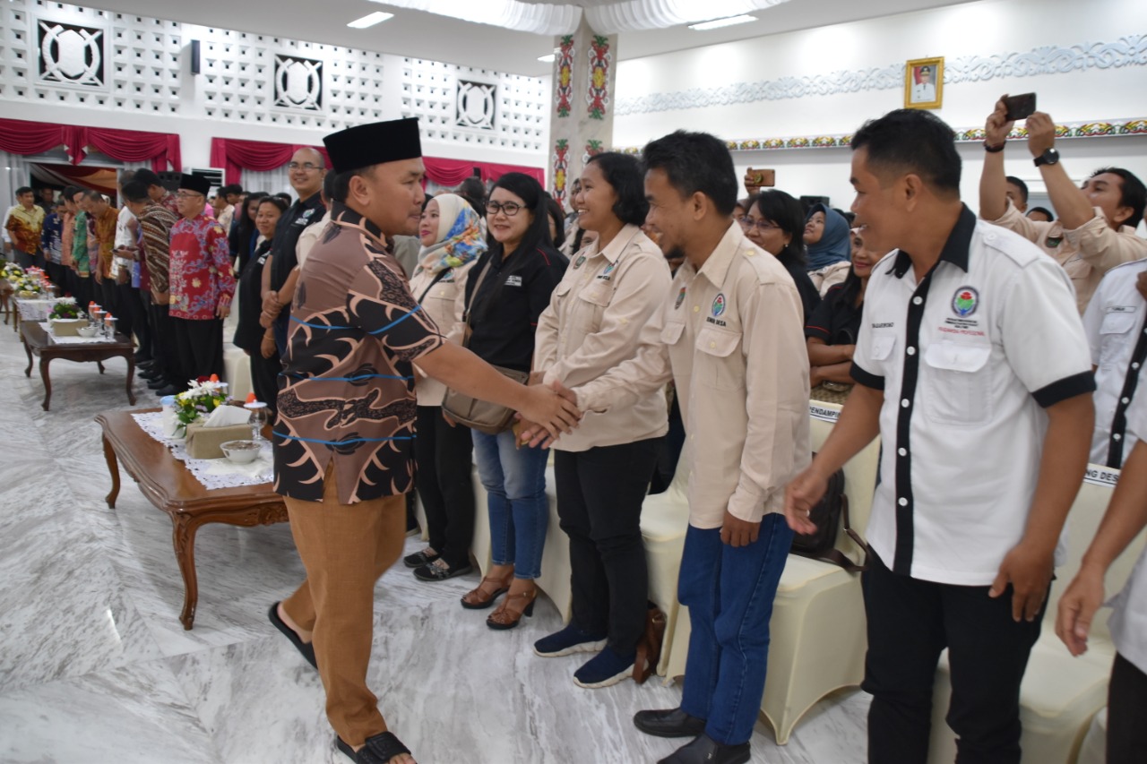 Gubernur Kalteng Dengarkan Aspirasi Pendamping Desa