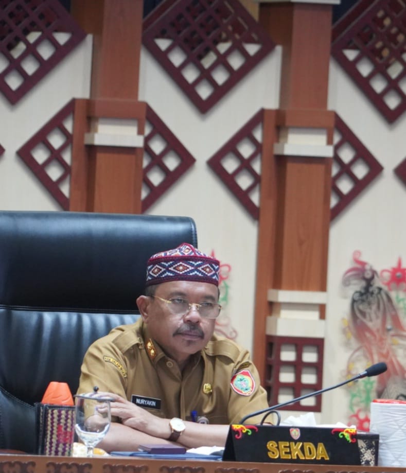 Hadiri Rakor Pengendalian Inflasi Tahun 2023, Sekda Nuryakin Minta Tim Satgas Pangan Lakukan Pengecekan Ketersediaan Pangan dan Jalur Distribusi