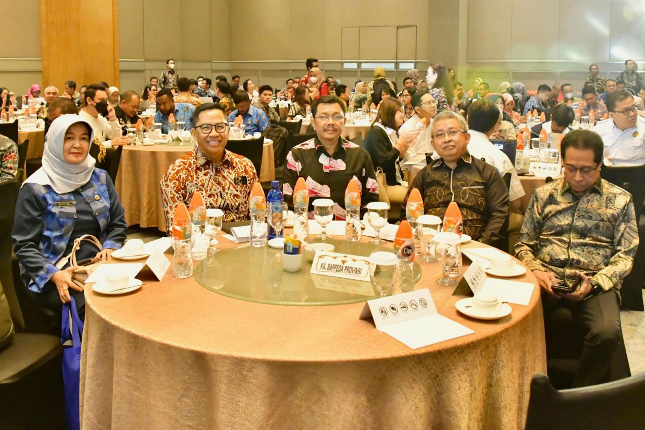 Kepala Bappedalitbang Prov. Kalteng Hadiri Rakortekrenbangnas 2024