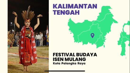 Festival Budaya Isen Mulang Kembali Masuk KEN 2025