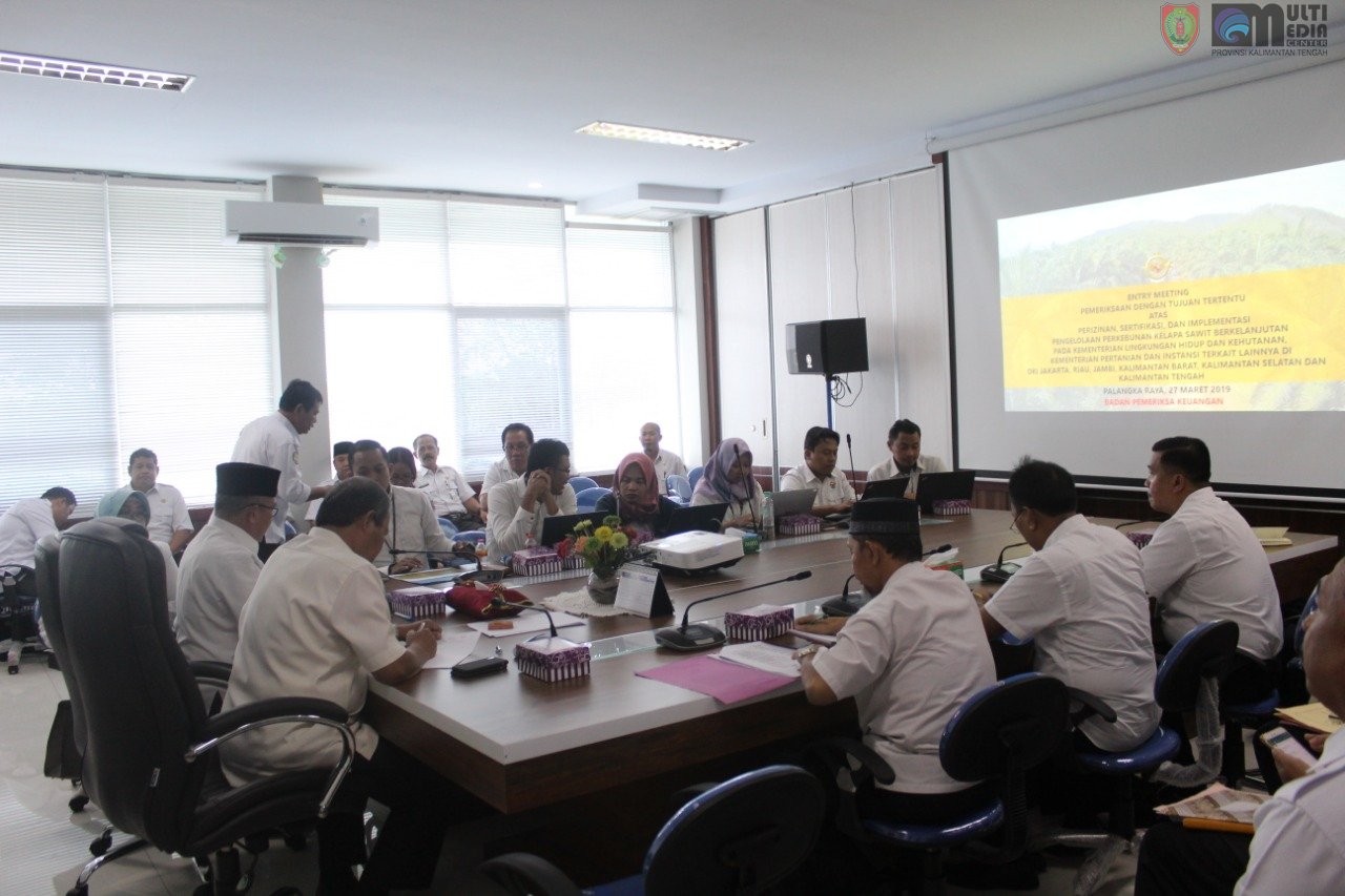 Pemprov Kalteng Sambut Tim Pemeriksa BPK RI