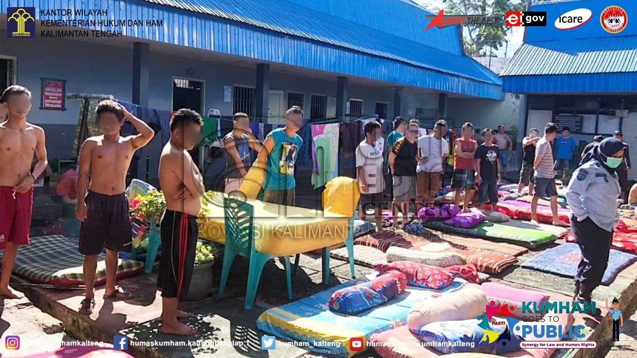 Lawan Corona, Kalapas Imbau WBP Rutin Berjemur