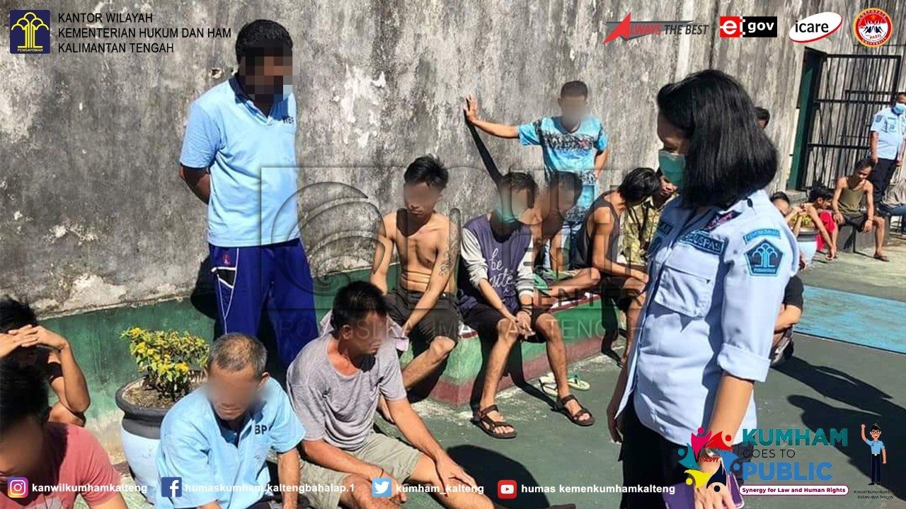 Lawan Corona, Kalapas Imbau WBP Rutin Berjemur