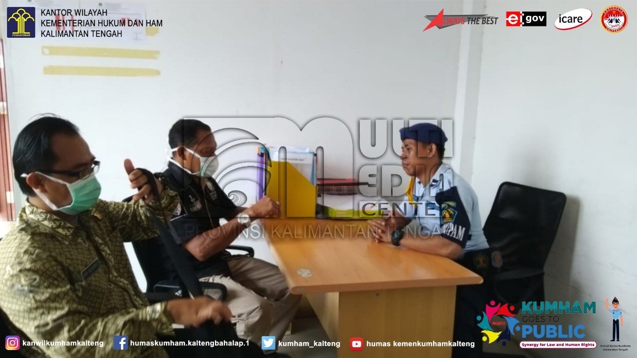 Lapas Sukamara Terima Kunjungan Satuan Narkoba Polres Sukamara