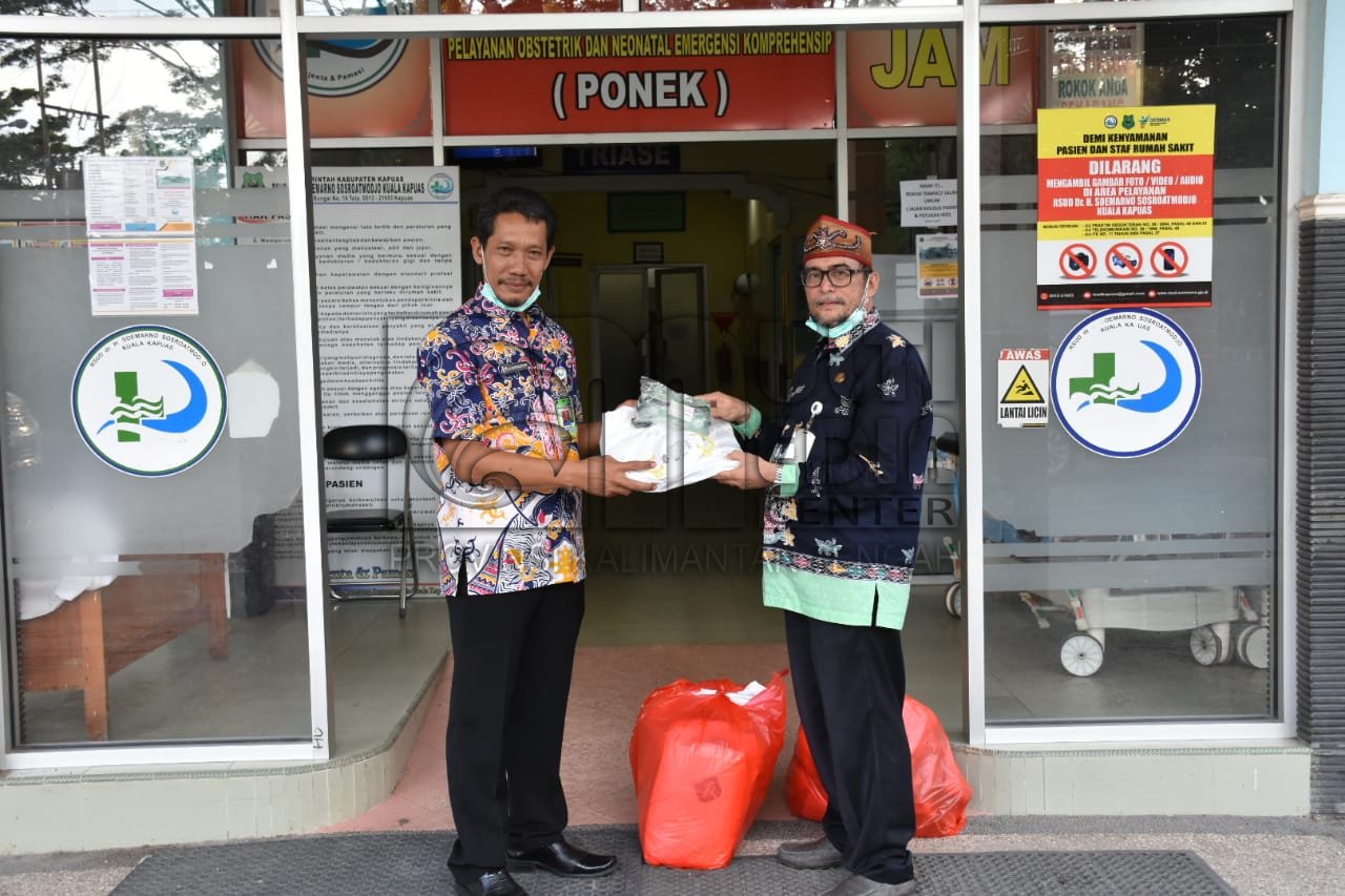 RSUD Kapuas Terima 35 Unit APD dari Dinas Pertanian Kapuas