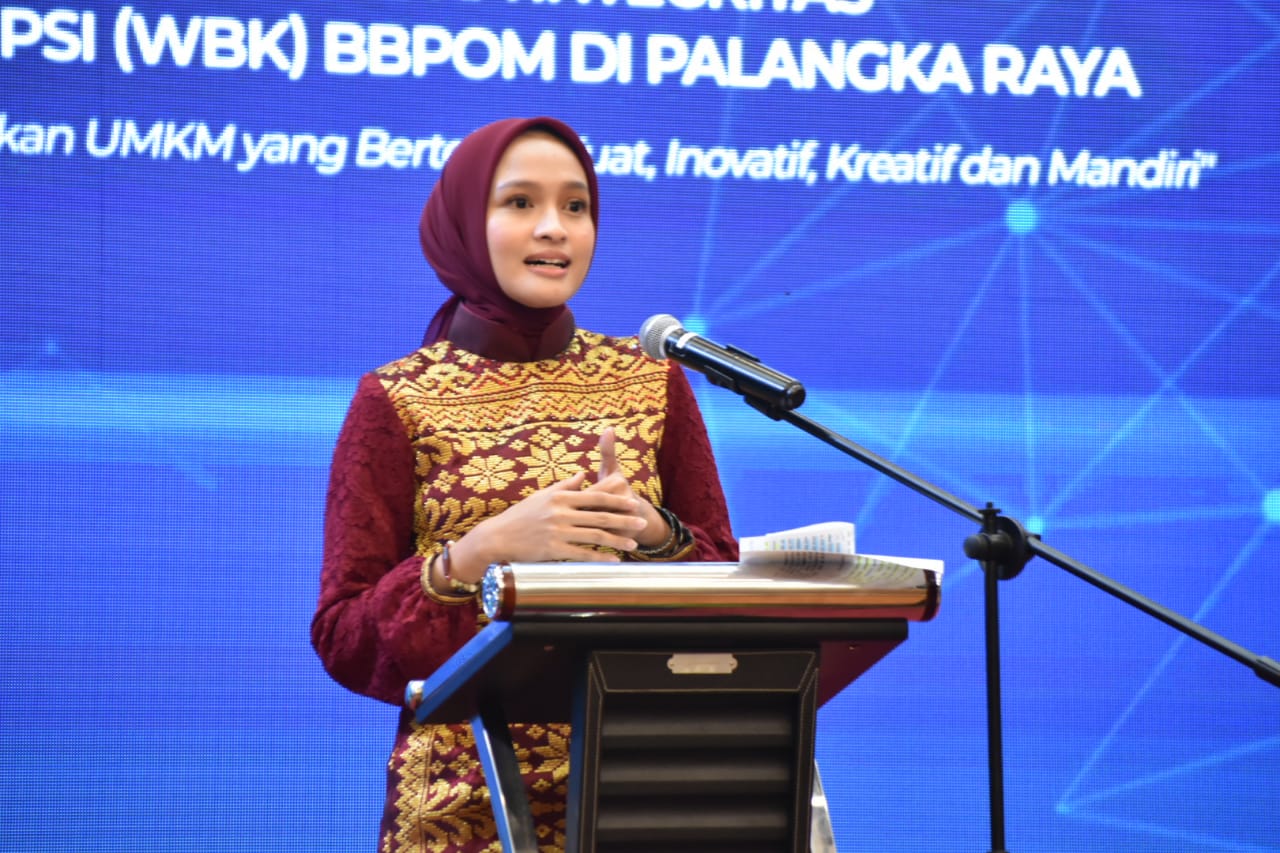 Ketua Dekranasda Ivo Sugianto Sabran Launching Inovasi Layanan Publik UMKM BERDIKARI