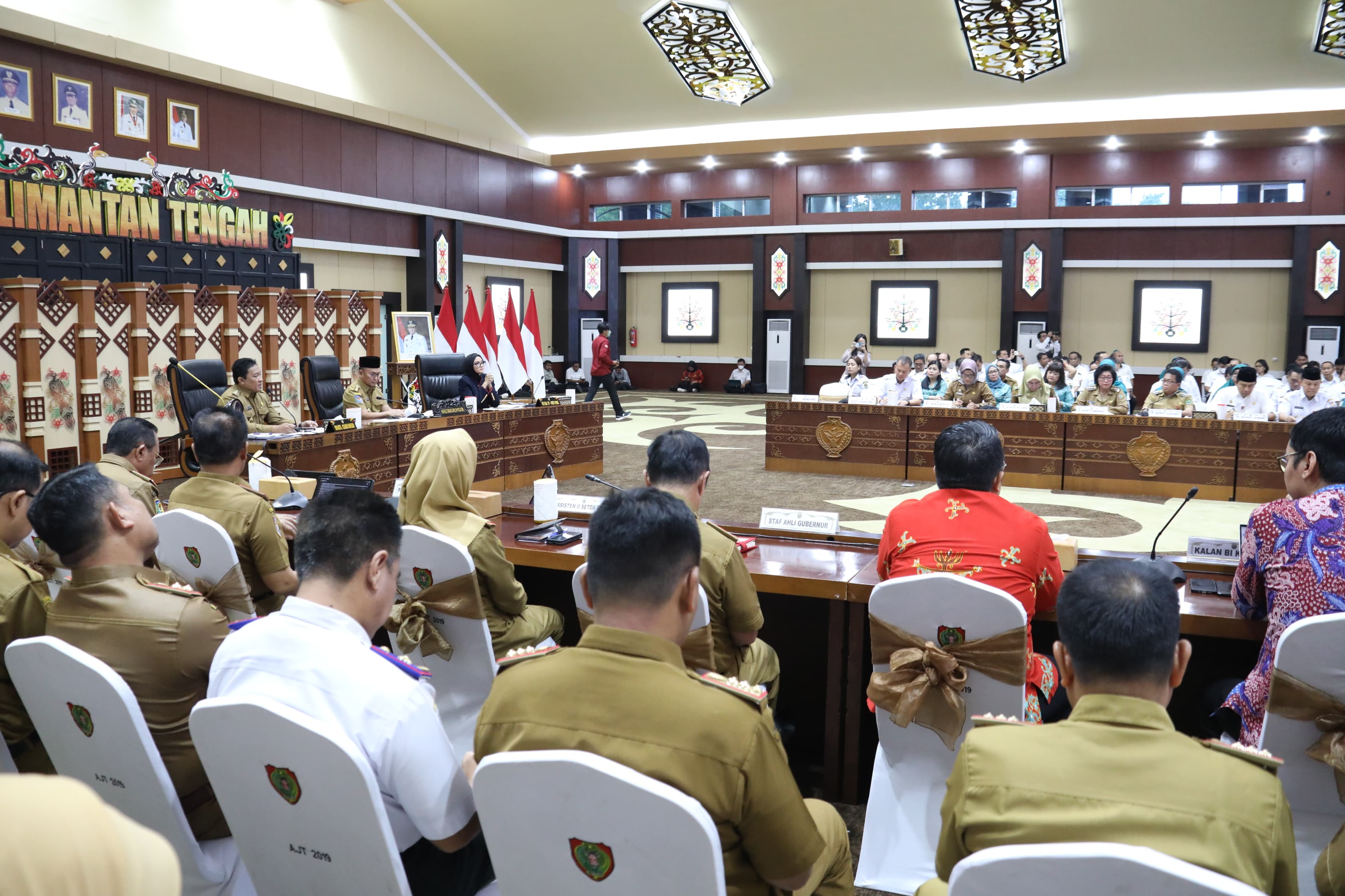 Perkuat Sinergi, Pemprov. Kalteng Gelar Rakor Optimalisasi Penyelenggaraan Pemerintahan di Daerah Tahun 2024