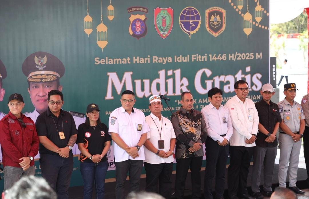 Kadis TPHP Prov. Kalteng Hadiri Pelepasan Angkutan Mudik Gratis, Dukung Terciptanya Ketertiban Berkendara Jelang Arus Mudik