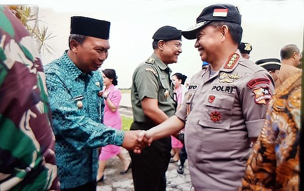 Panglima TNI dan Kapolri ke Palangka Raya