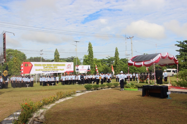 Hari Bhakti Pemasyarakatan Ke 54 Dilingkungan Kanwil Kemenkumham Kalteng Dilaksanakan Khidmat Dan Meriah