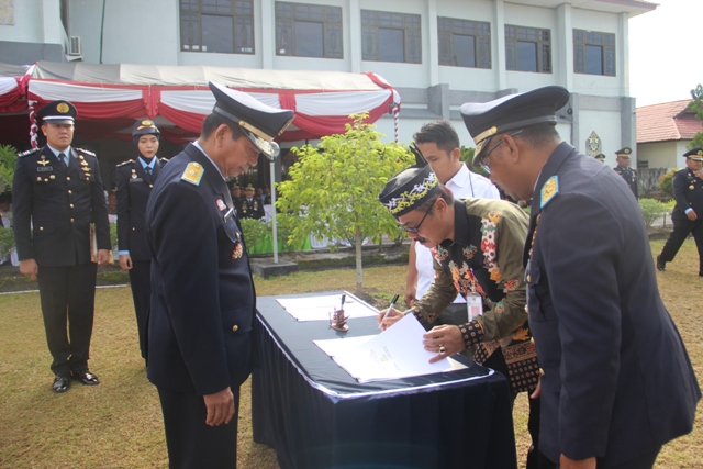 Hari Bhakti Pemasyarakatan Ke 54 Dilingkungan Kanwil Kemenkumham Kalteng Dilaksanakan Khidmat Dan Meriah