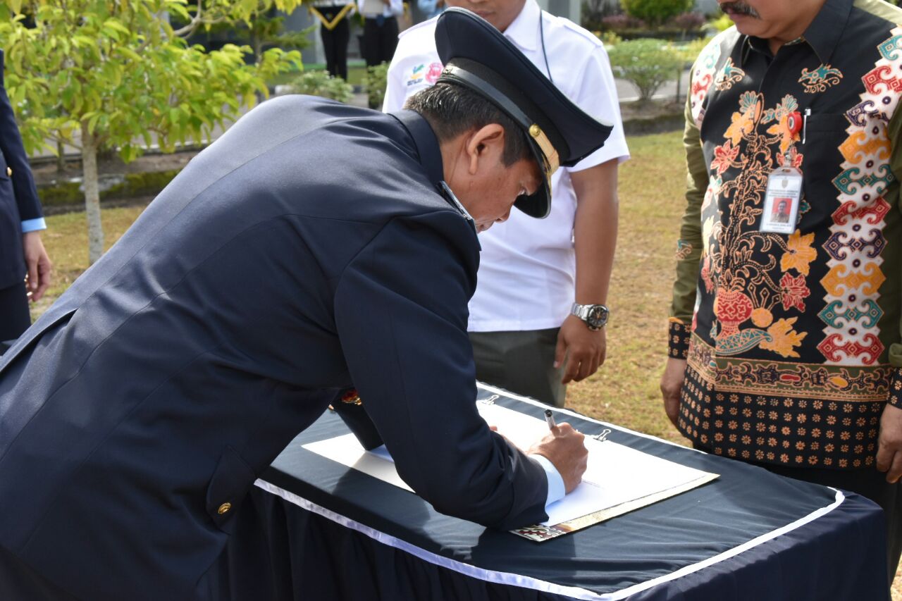 Kanwil Kemenkumham Perluas Jaringan Informasi MoU Dengan Diskominfo Prov. Kalteng.