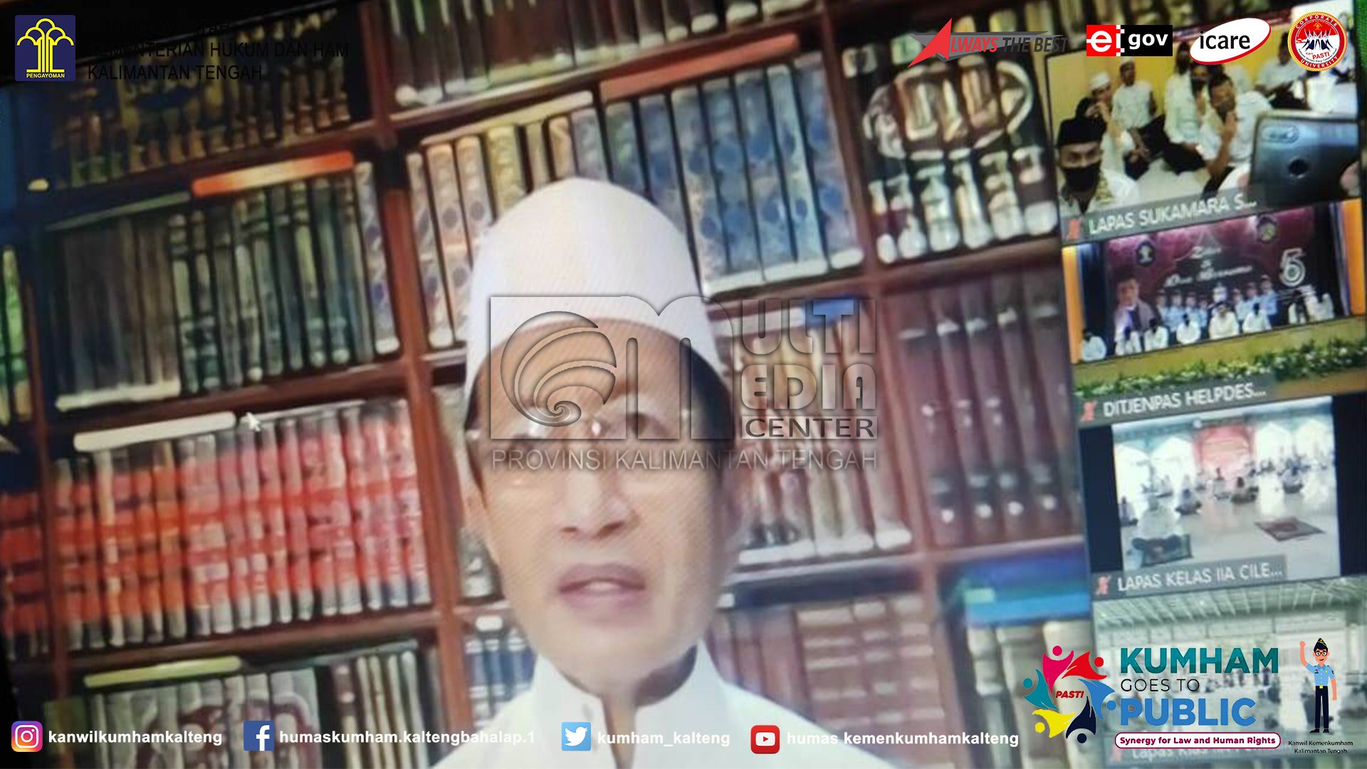 Akhir Pekan, Lapas Sukamara isi dengan Dzikir dan Doa Bersama