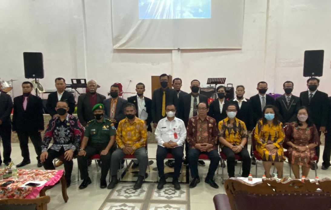 Hadiri Pelantikan Pengurus Sinode Pusat GMAA Palangka Raya Periode 2022-2027, Herson B Aden : Kerukunan Antar Umat Beragama di Kalteng Tetap Terjaga Dengan Baik Sampai Saat Ini