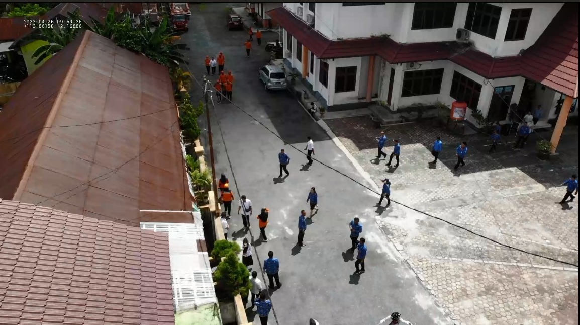 Peringati Hari Kesiapsiagaan Bencana, BPBPK Prov. Kalteng Gelar Simulasi Kebakaran
