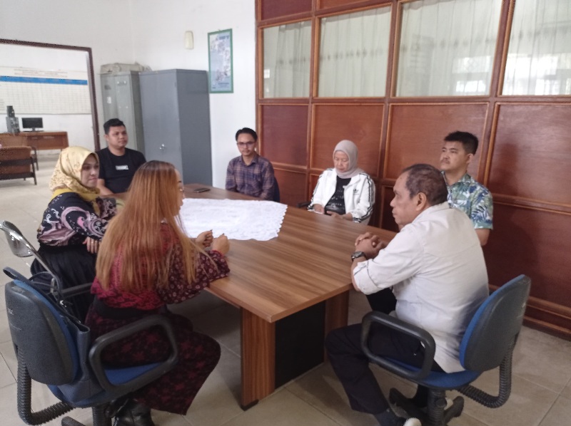 Disnakertrans Prov. Kalteng Terima Kunjungan Disnakertrans Kab. Mura
