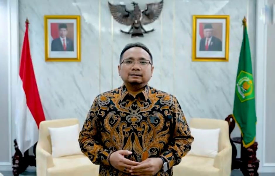 Puncak Perayaan Paskah Nasional, Menteri Agama RI Sampaikan Sambutan Secara Virtual