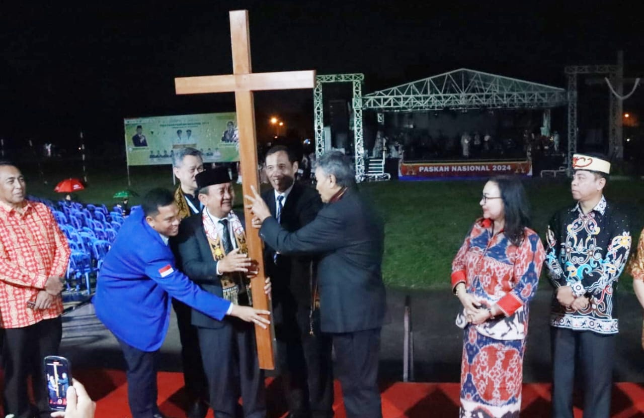 Puncak Perayaan Paskah Nasional, Menteri Agama RI Sampaikan Sambutan Secara Virtual