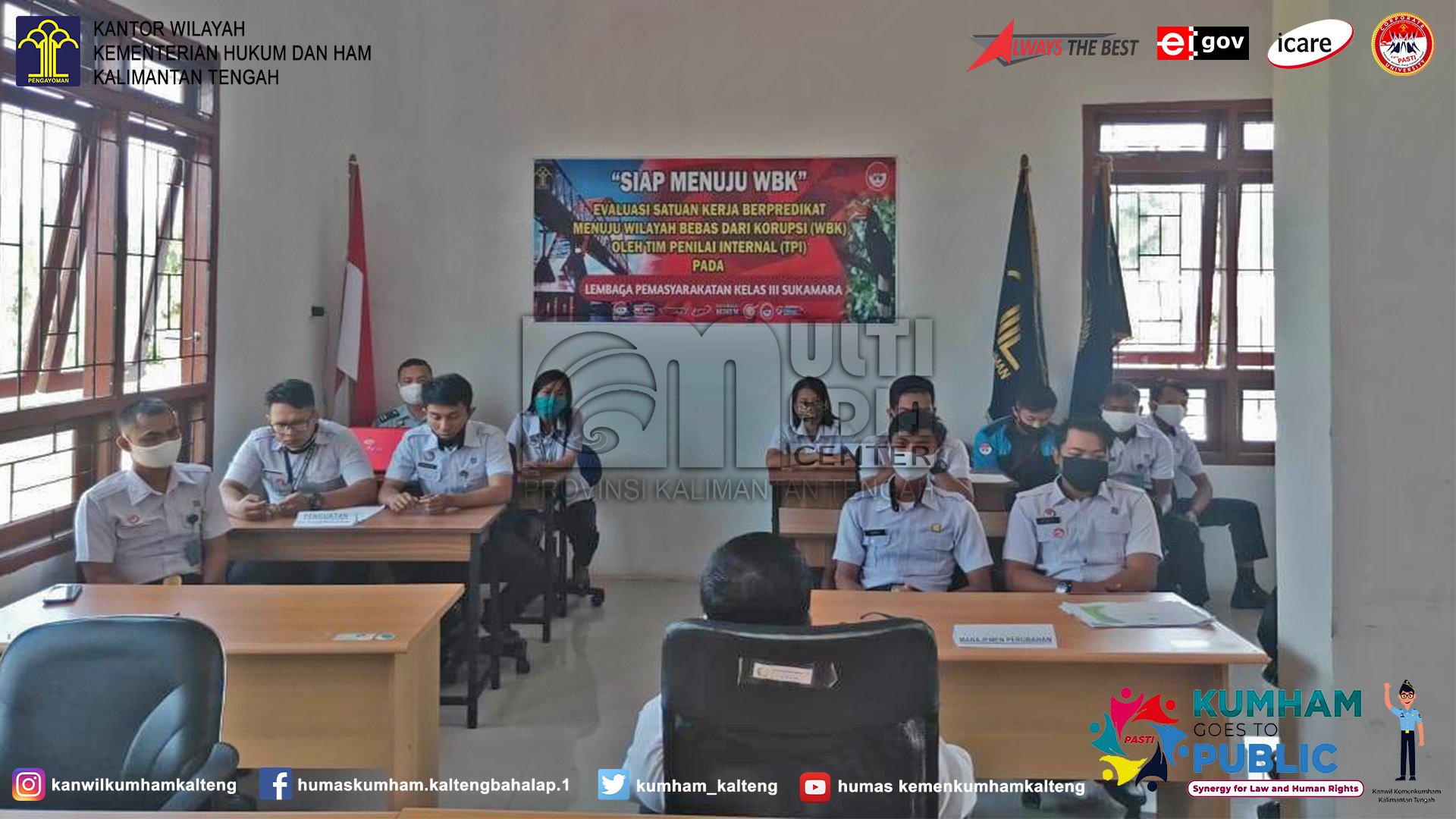 Rapat Evaluasi Kinerja, Kalapas : Lapas Harus Zero Pelarian dan Zero Halinar