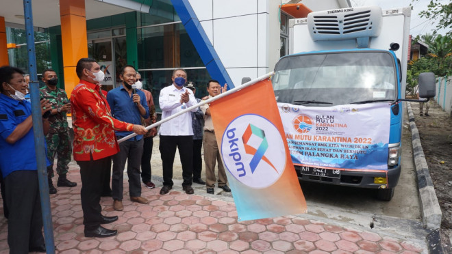 Pelaksanaan BMK 2022, BKIPM Distribusikan Paket Bantuan kepada 700 Penerima Manfaat
