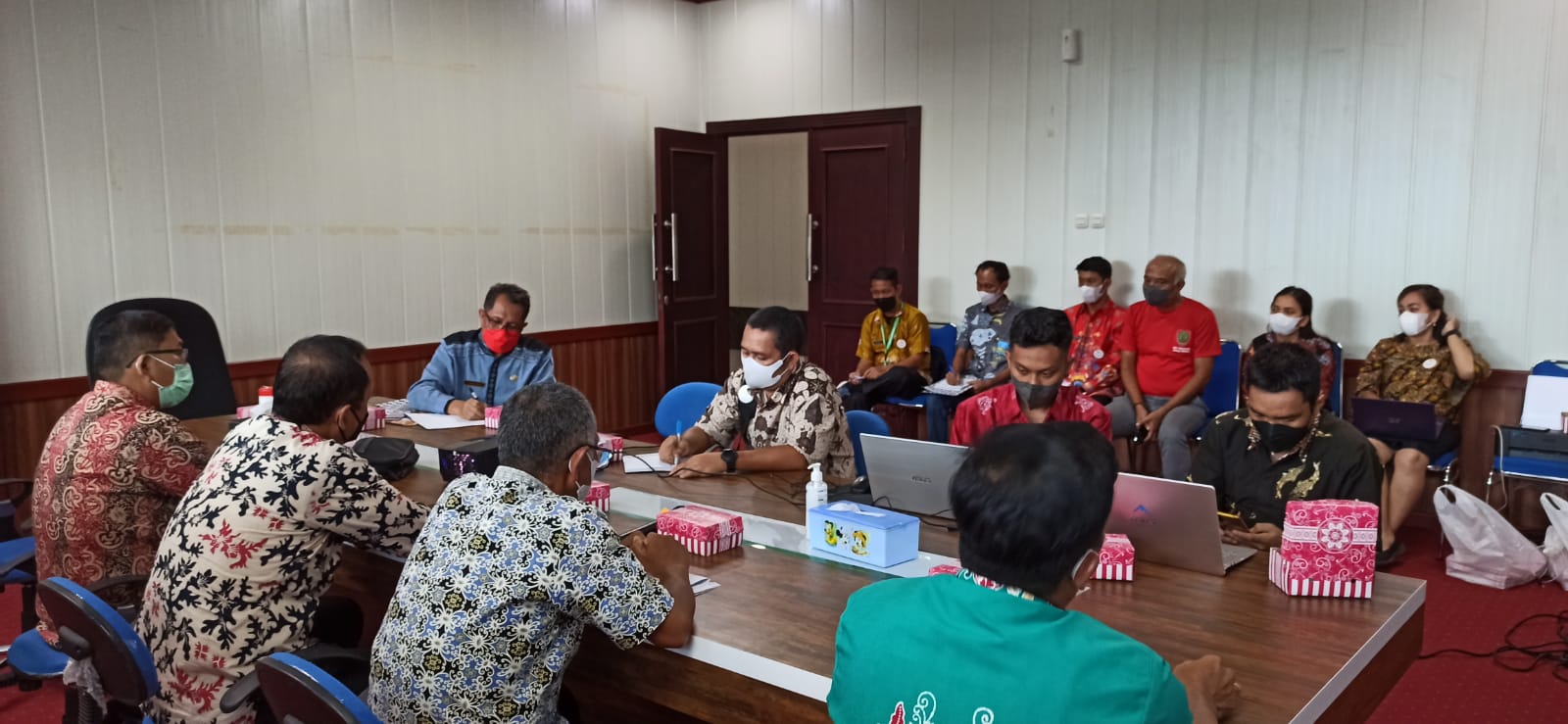 Percepat Payung Hukum Shrimp Estate Kalteng, Kadislutkan Pimpin Rapat Penyusunan Draft Pergub
