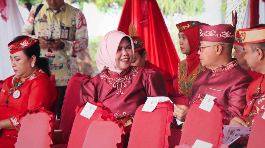 Kepala BKD Hadiri Upacara Hari Jadi ke-67 Provinsi Kalteng