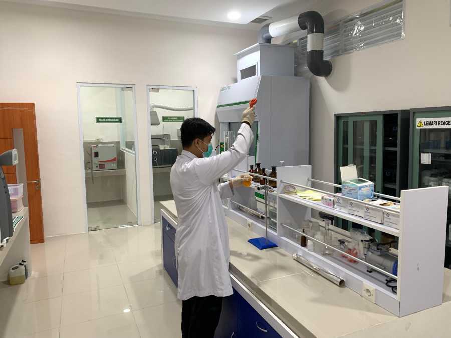 Laboratorium Lingkungan DLH Prov. Kalteng Jadi Laboratorium Prioritas Nasional Binaan KLHK