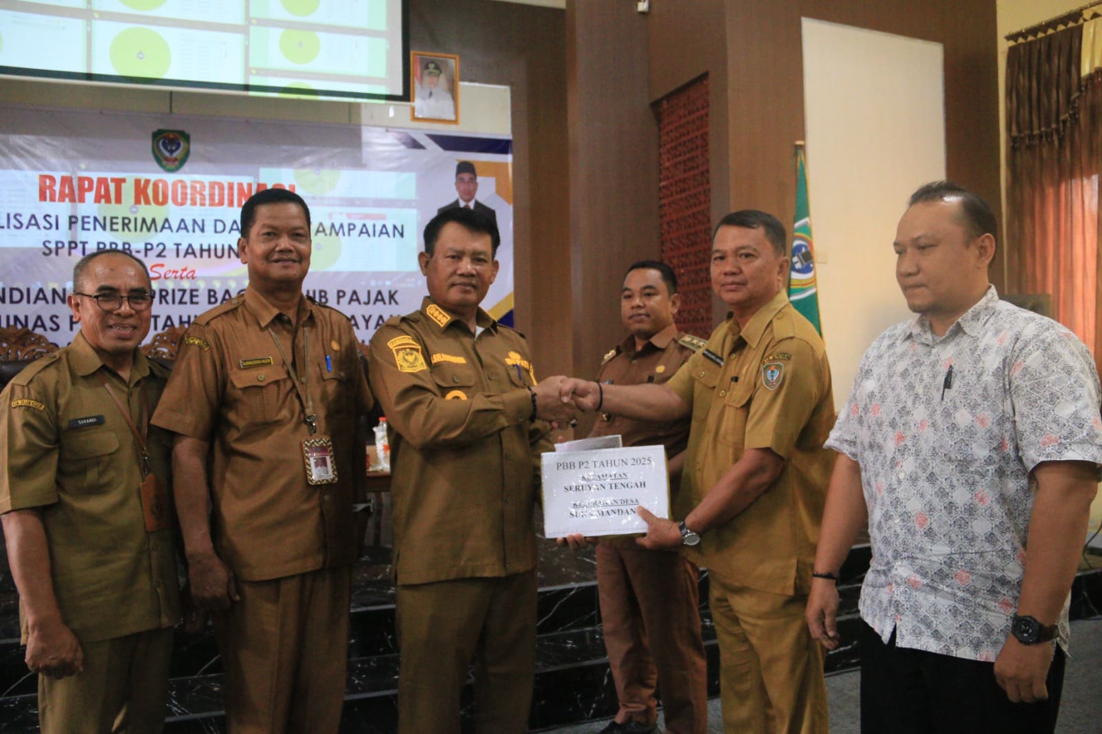 Bupati Seruyan Resmi Buka Rakor Optimalisasi Penerimaan PBB-P2 Tahun 2025