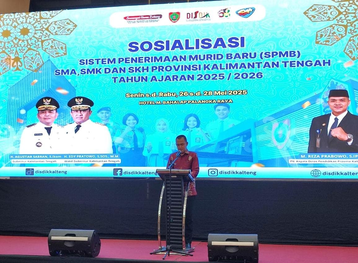 Pendidikan adalah Investasi: Kalteng Perkuat Integritas Seleksi Penerimaan Murid Baru