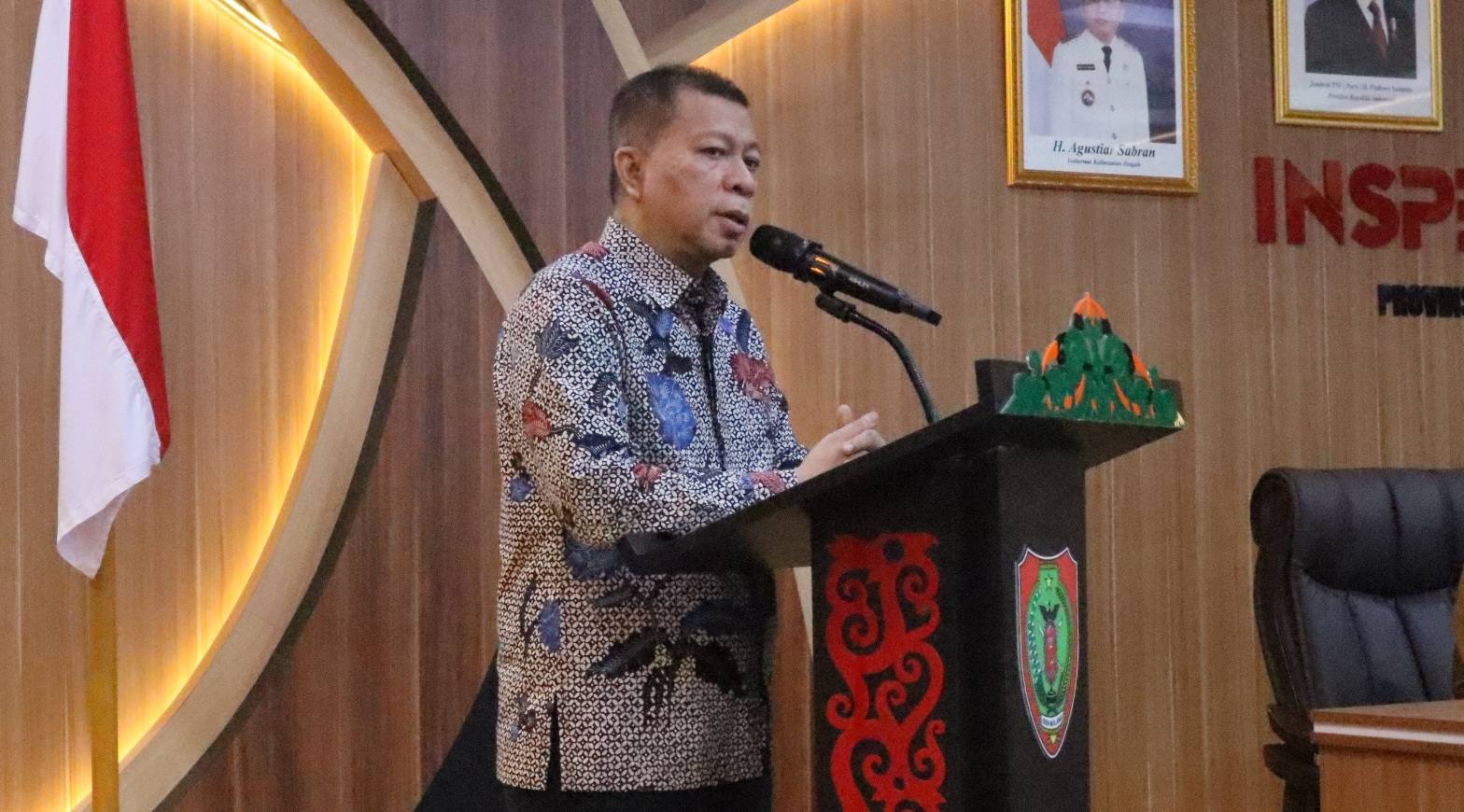 Inspektur Daerah Prov. Kalteng: Reviu APIP terhadap RPJMD Upaya Perkuat Control System Pemerintah Daerah